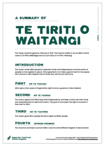 Te Tiriti O Waitangi Explained In English | Tangata Tiriti